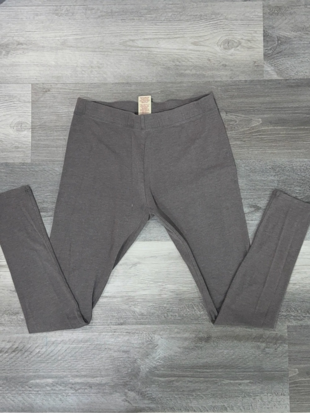 Faded Glory Charcoal Gray Stretch Leggings